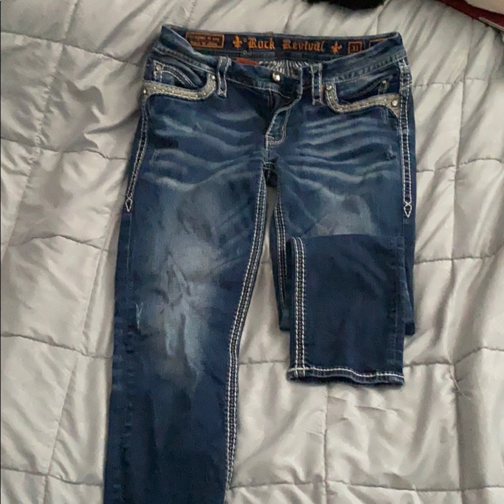 Rock Revival Ankle Skinny Jeans